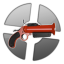 Silver Flare Gun